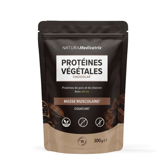 Protéines Végétales Chocolat - 300 g | NATURAMedicatrix