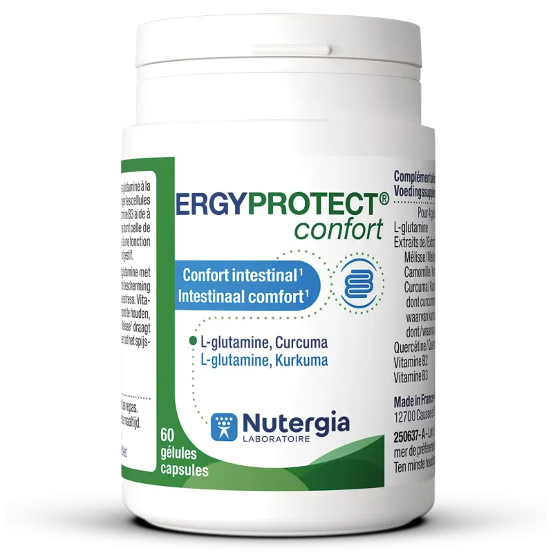 ErgyProtect Comfort 60 Capsules – Intestinal comfort | Nutergia