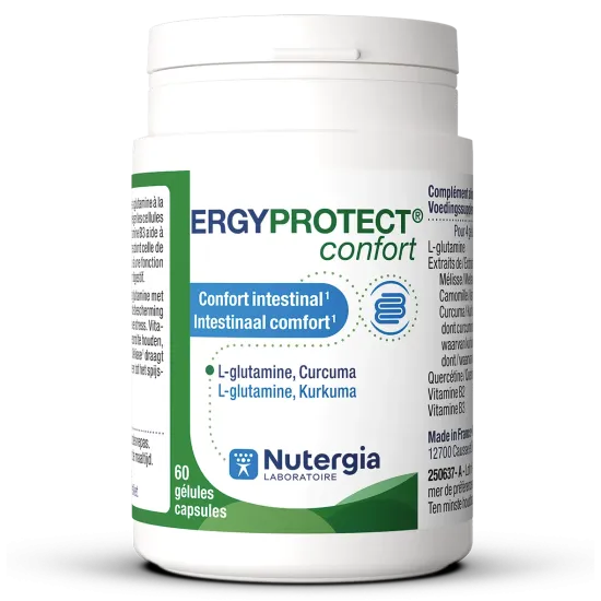 ErgyProtect Comfort 60 Capsules – Intestinal comfort | Nutergia