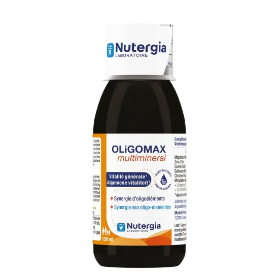 Multimineral Oligomax 150 ml – Oligoelements | Nutergia