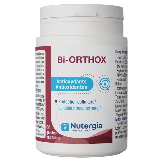 Bi-Orthox 60 capsules – Antioxidants & Vision | Nutergia