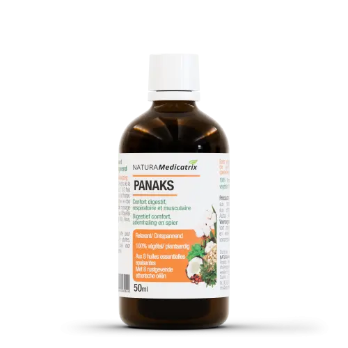 Panaks - 8 huiles essentielles médicinales - Relaxant et apaisant
