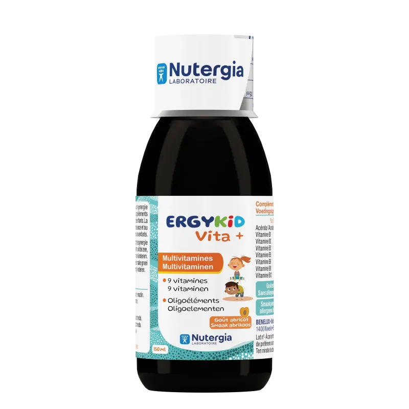 Ergykid Vita + 150 ml – Child vitamins | Nutergia