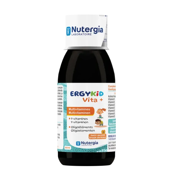ERGYKiD Vita+ 150 ml – Vitamines enfant | Nutergia