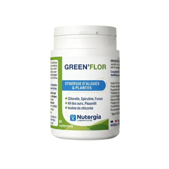 Green'Flor 90 comprimés – Détox & soutien du foie | Nutergia