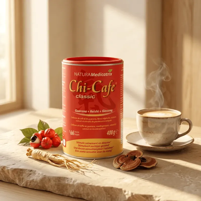 Chi-Cafe classic, café végétal soluble non acidifiant