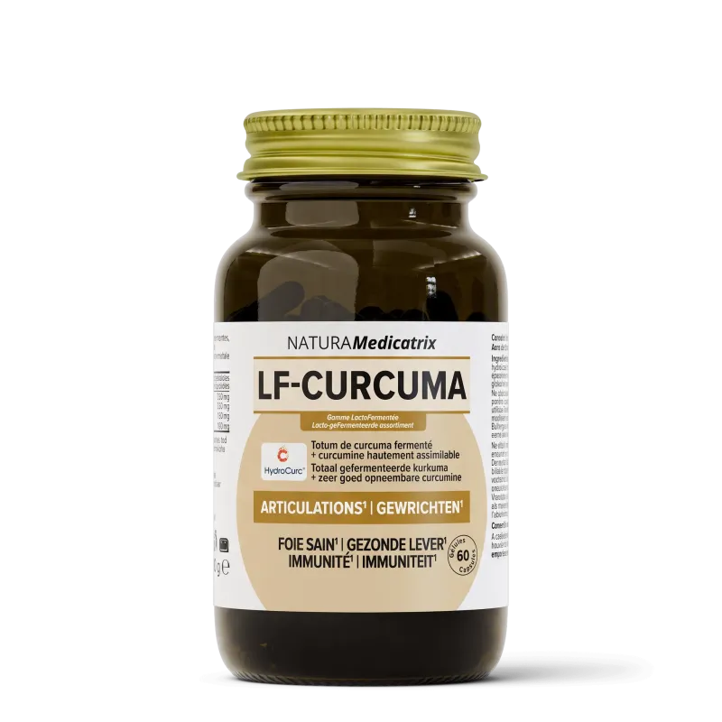 LF-Curcuma 60 gélules – HydroCurc® & curcuma fermenté | NATURAMedicatrix