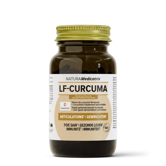 LF-Curcuma 60 gélules – HydroCurc® & curcuma fermenté | NATURAMedicatrix