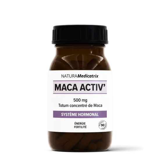 Maca activ' Bio 90 Capsules - Energy & Fertility | NATURAMedicatrix