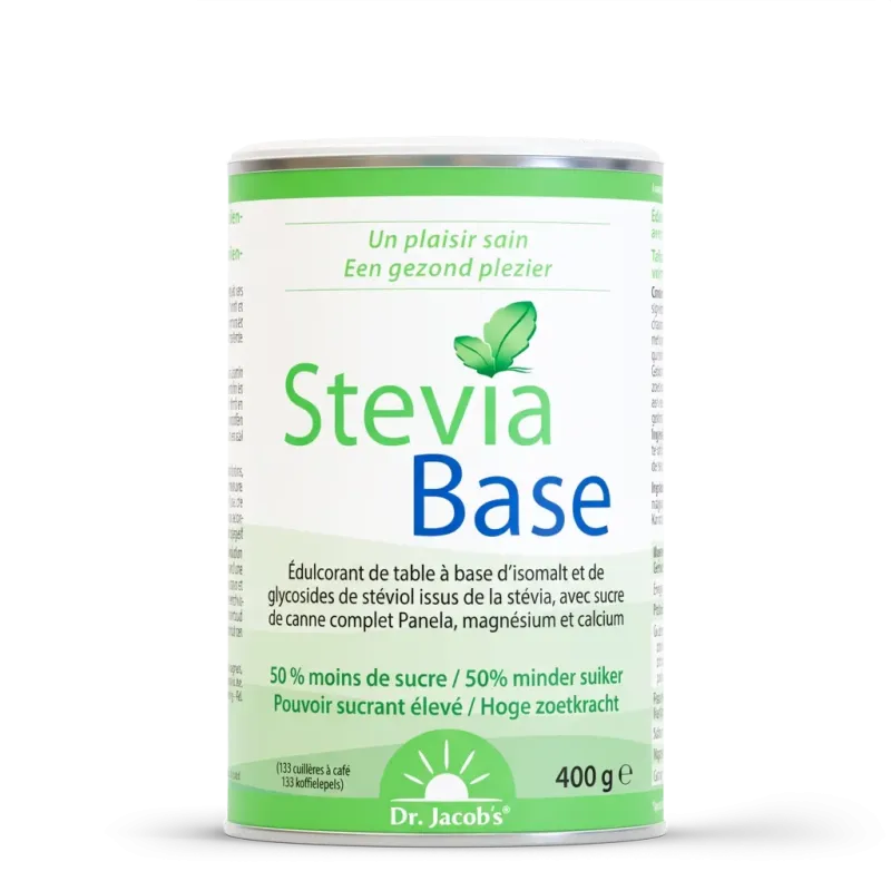 Steviabase 400 g – Alternative zu Zucker | Dr. Jacob's