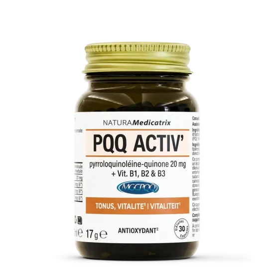 Pqq activ' 30 capsules - Antioxidant & Vitality | NATURAMedicatrix