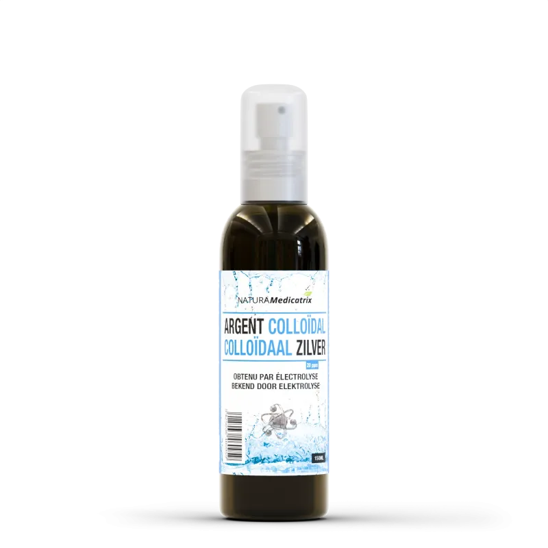 Argent Colloïdal 20 ppm – 150 ml & 1 L | NATURAMedicatrix