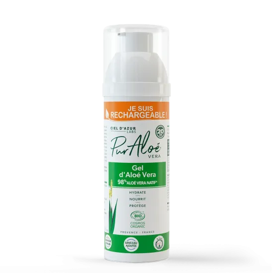 Gel Externe d'Aloé Vera 98% Bio & Equitable - 250ml - Pur'Aloé