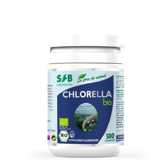 Bio-Chlorella 500 Tabletten à 400 mg | SFB Laboratoires