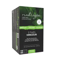 3 Biologische afslankthees – Drievoudige werking | Nutrigée
