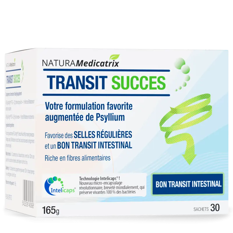 Transit succes (Laxibio Psyllium) - 30 sachets - Transit intestinal