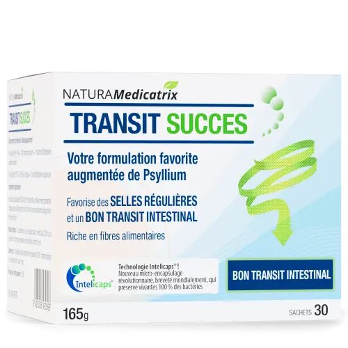 Transit succes (Laxibio Psyllium) - 30 sachets - Transit intestinal