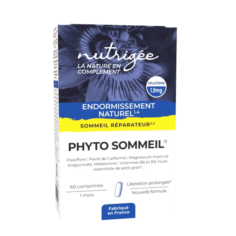 Phyto Sommeil 60 tabletten – Melatonine & inslapen | Nutrigée