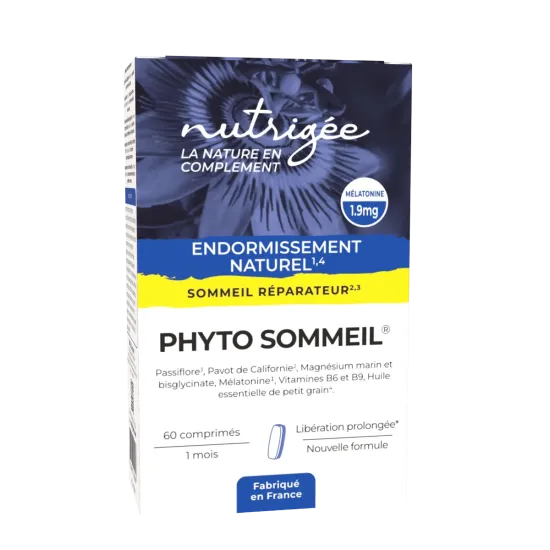 Phyto Sommeil 60 tabletten – Melatonine & inslapen | Nutrigée
