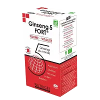 Ginseng 5 Fort Bio 60 Tabletten – Tonus & Stress | Nutrigée