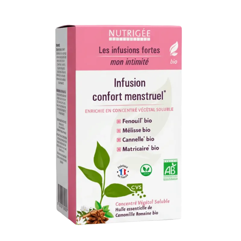 Bio-Kräutertee Menstruationskomfort 30 Beutel | Nutrigée