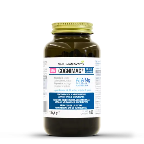 CogniMag+ - 180 gélules - Magnésium, anti-stress