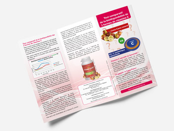Test comparatif de la biodisponibilité de 2 formes de vitamine C