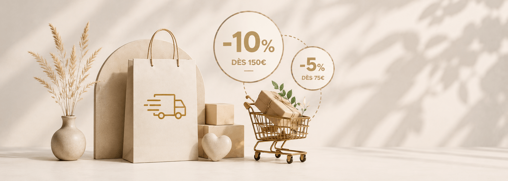 Remise sur le total de la commande