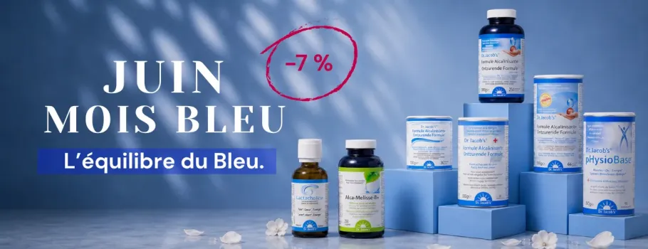 Le Mois Bleu Dr. Jacob's® : -7% sur notre sélection