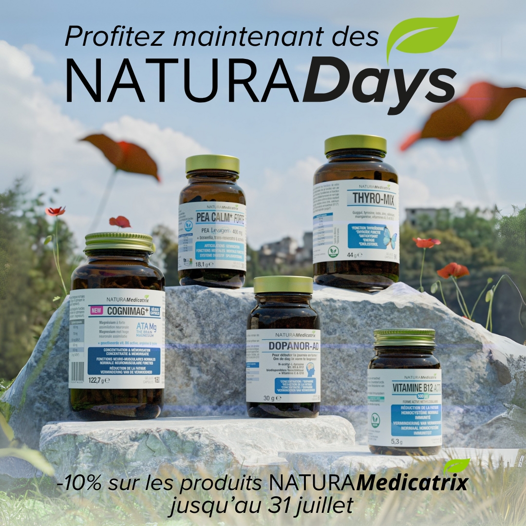 NNATURADays : -10% sur tous nos produits NATURAMedicatrix