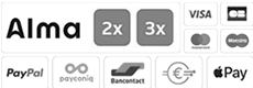 Payments available and 100% secure